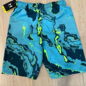 Under Armor youth boys swim trunks. NWT.